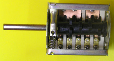 Переключатель ступенчатый ПМ-7 250В 15А Т150; для плит "Электра"1101,1102,1106; "Ново Вятка"
